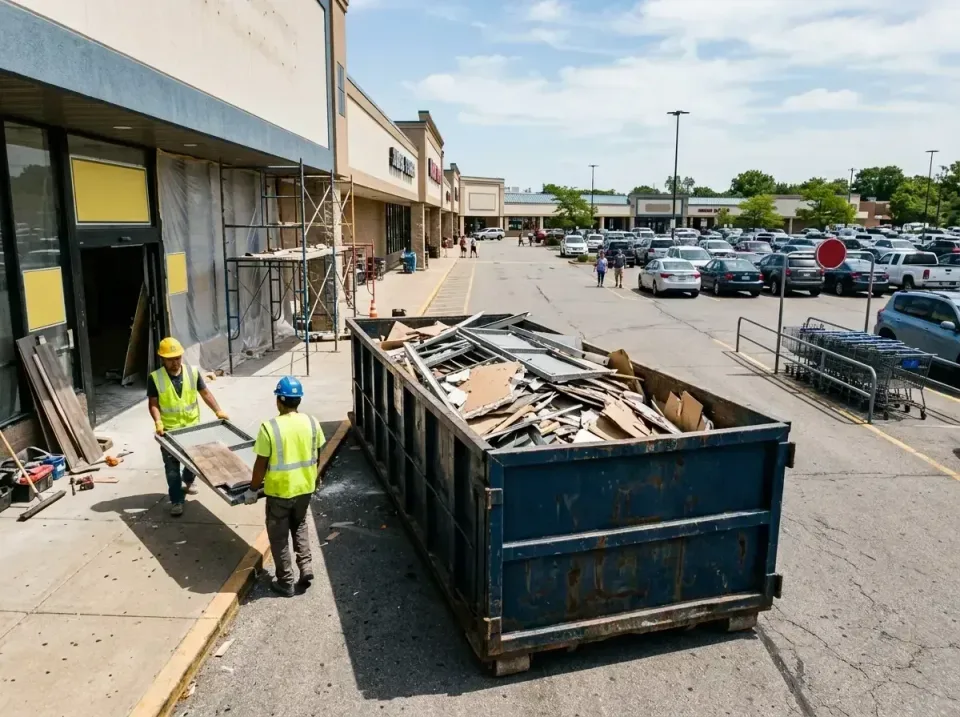 retail-store-renovation-debris-003 — frequently asked questions, Roll-off Dumpster Rentals in Kildeer, IL